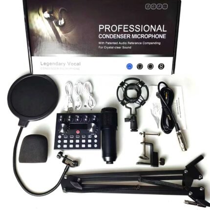 V10 BM-800 Podcast Condenser Microphone Set – Pro Audio Kit